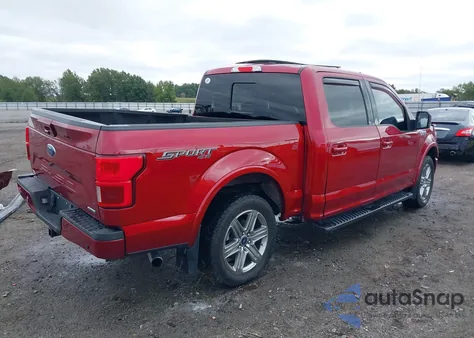 2019 Ford F-150 Lariat из США, поврежденный, VIN 1FTEW1E43KKC10895
